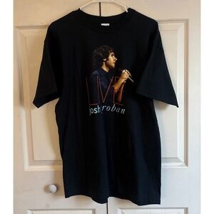 Vintage 2005 Josh Groban Live Concert Tour T-Shirt Black Anvil Adults Large